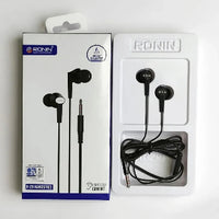 Ronin R-29 Type-C Wired Handsfree Earphones – Crystal Clear Sound with Inline Microphone