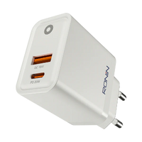 Ronin Xpress R-6050 Charger Adapter – QC 18W & PD 20W Fast Charging