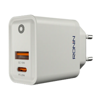 Ronin Xpress R-6050 Charger Adapter – QC 18W & PD 20W Fast Charging