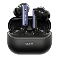 Ronin R-7075 Vesper True Wireless Earbuds — Premium Audio with Active Noise Cancellation