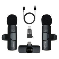 Boya BY-MW3 Dual Lavalier Microphone – Professional Clip-On Mic for Smartphones, Cameras & PCs