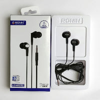 Ronin R-29 Wired Handsfree Earphones with Microphone – High-Quality Sound & Noise Isolation