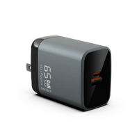 Ronin Wizard R-6020 65W USB-C PD + USB Fast Charger – High-Speed Power Adapter