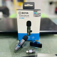 Boya BY-MW3 Single Lavalier Microphone – Professional Clip-On Mic for Smartphones, Cameras & PCs