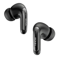 Ronin R-7010 Mystique TWS Earbuds – Active Noise Cancelling (ANC) Wireless Headphones with Quad Mic ENC, Bluetooth 5.3, Digital Display Case & IPX4 Water Resistance (Low Latency Gaming Mode)