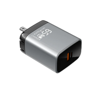 Ronin Wizard R-6020 65W USB-C PD + USB Fast Charger – High-Speed Power Adapter