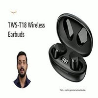 T18 TWS Gaming Earbuds – Wireless Bluetooth 5.1 Headset with Smart LED Charging Case, 20H Total Battery Life, Deep Bass Audio & Instant Auto-Pairing for All Smartphones