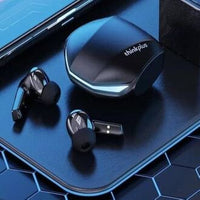 Original Lenovo Thinkplus GM2 Pro Bluetooth 5.3 Gaming Earbuds - Low Latency Wireless Headphones with Dual Mode, Active Noise Reduction & HD Mic - IPX5 Waterproof Gamer Earphones