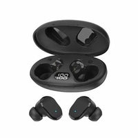 T18 TWS Gaming Earbuds – Wireless Bluetooth 5.1 Headset with Smart LED Charging Case, 20H Total Battery Life, Deep Bass Audio & Instant Auto-Pairing for All Smartphones