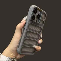 Luxury Heat Dissipation Breathable Hole Phone Case – Slim Anti-Overheat Protective Cover