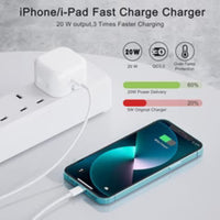 3-Pin 20W Fast Charging Charger – PD Quick Charge Wall Adapter for Smartphones