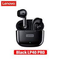 Original Lenovo LP40 Pro TWS Wireless Earphones – Upgraded Bluetooth 5.1, Hi-Fi Stereo Sound with Noise Reduction, 250mAh Battery & Smart Touch Control - Genuine Lenovo Audio