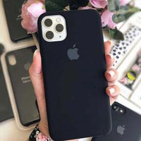 Premium Quality Black Silicone Phone Case – Soft Protective Cover