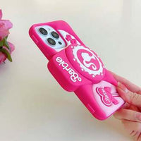 Cute Barbie Pop Stand Phone Case – Fun Protective Cover with Grip Stand