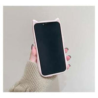 Kitty Ears Clear Phone Case – Cute Transparent Protective Cover