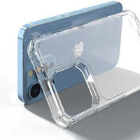Military Hard Crystal Phone Case (Anti-Yellow) – Shockproof Protective Cover
