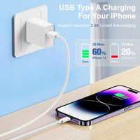 3-Pin 20W Fast Charging Charger – PD Quick Charge Wall Adapter for Smartphones