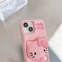 New 3D Cartoon Pop-Holder Phone Case – Fun Protective Cover
