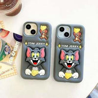 New 3D Cartoon Pop-Holder Phone Case – Fun Protective Cover