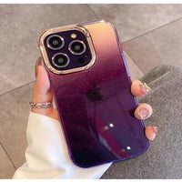 Crystal Shimmer Glittery Phone Case – Sparkling Protective Cover