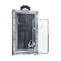 Military Hard Crystal Phone Case (Anti-Yellow) – Shockproof Protective Cover
