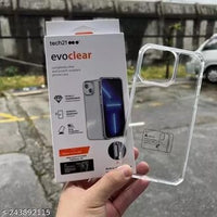 Tech-21 EVO Clear Acrylic Anti-Shock Case – Transparent Protective Phone Cover