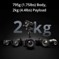 DJI RS 3 Mini Gimbal – Lightweight 3-Axis Stabilizer for Vlogging, Filmmaking, Mobile & DSLR Cameras, Portable and Easy to Use