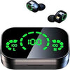 Original YD03 TWS Infurion Wireless Earbuds – Bluetooth 5.3, Hi-Fi Stereo Sound with Smart LED Mirror Display, 1200mAh Power Bank Charging Case & IPX5 Waterproof Gamer Headphones