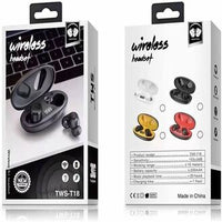 T18 TWS Gaming Earbuds – Wireless Bluetooth 5.1 Headset with Smart LED Charging Case, 20H Total Battery Life, Deep Bass Audio & Instant Auto-Pairing for All Smartphones