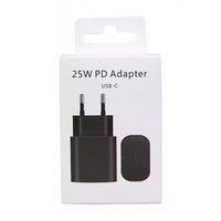 25W Super Fast Charging Wall Charger – PD Type-C Charger Adapter with USB-C Cable for Samsung Galaxy S25/S24/S23/S22 Ultra, Note10, A Series