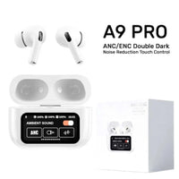 A9 Pro AirPods-Style Wireless Earbuds – Bluetooth 5.1, Touch Control, Built-in Mic, Extended Playtime, Android & iOS Compatible