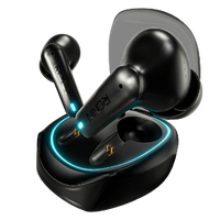 Ronin R-520 Dynasty Wireless Earbuds with Quad-Mic ENC & 50ms Low Latency Gaming Mode – Bluetooth 5.3, 13mm Drivers, 7H Playtime, IPX4 Water Resistant – Matte Finish