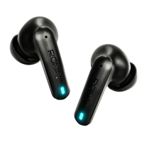 Ronin R-520 Dynasty Wireless Earbuds with Quad-Mic ENC & 50ms Low Latency Gaming Mode – Bluetooth 5.3, 13mm Drivers, 7H Playtime, IPX4 Water Resistant – Matte Finish