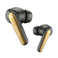 Ronin R-7065 Eclipse True Wireless Earbuds – Bluetooth 5.3, Active Noise Cancellation, Deep Bass, Built-In Mic