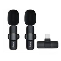 Boya BY-MW3 Dual Lavalier Microphone – Professional Clip-On Mic for Smartphones, Cameras & PCs