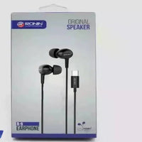 Ronin R-9 Type-C Wired Handsfree Earphones – Crystal Clear Sound with Inline Microphone