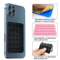 Flexible Silicone Phone Stand for Car & Home – Reusable Non-Slip Mobile Holder, Durable Grip Phone Stand for Smartphones