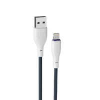 Ronin R-2025 Flexin 1.2M Braided iPhone Lightning Cable – 2.4A Fast Charging Durable Wire