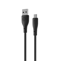 Ronin R-2030 Bolt 2M Braided Android Data Cable – 2.4A Fast Charging Durable Wire
