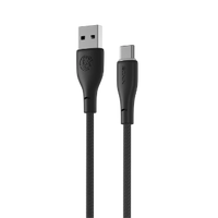 Ronin R-2030 Bolt 2M Braided Type-C Data Cable – 3.0A Fast Charging Durable Wire