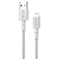 Ronin R-2035 Ace iPhone Data Cable – 12W Fast Charging, 1M Braided Durable Wire