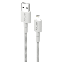 Ronin R-2035 Ace iPhone Data Cable – 12W Fast Charging, 1M Braided Durable Wire