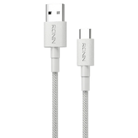 Ronin R-2035 Ace Type-C Data Cable – 18W Fast Charging, 1M Braided Durable Wire