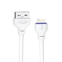Ronin R-340 1M Braided iPhone Charging Cable – 2.4A Fast Charging Durable Wire