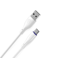 Ronin R-340 1M Braided Type-C Cable – 3.0A Fast Charging Durable Wire