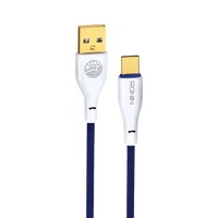 Ronin R-340 1.2M Braided Type-C Cable – 3.0A Fast Charging Durable Wire