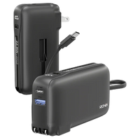 Ronin R-4050 Arctic 10000mAh Power Bank – 22.5W Fast Charging 2-in-1 Portable Charger