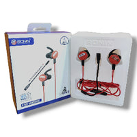 Ronin R007 Gaming Handsfree – Dual Mic Earphones for PUBG & Mobile Gaming, Left & Right Stereo Sound