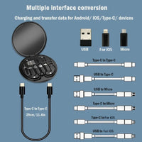 Premium Branded 60W Extreme Fast Charging Cable Set – High-Speed USB-C & Type-C Power Cables for Smartphones, Tablets, and Laptops