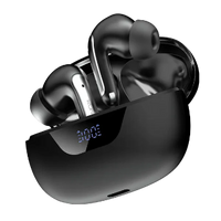 Ronin R-7010 Mystique TWS Earbuds – Active Noise Cancelling (ANC) Wireless Headphones with Quad Mic ENC, Bluetooth 5.3, Digital Display Case & IPX4 Water Resistance (Low Latency Gaming Mode)